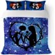 thumbnail image 1 of Nightmare Christmas Duvet Cover Quenn Size Set Her Jack His Sally Bedding Set 3 Pieces Soft Microfiber Quilt Cover, 1 of 5