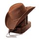 thumbnail image 5 of Sombrero American Outback Hats de Cuero Transpirable para Sol, 5 of 8
