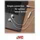 thumbnail image 3 of Auriculares JVC HAFR17UCW USB-C con cable y DAC incorporado, 3 of 7