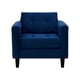 thumbnail image 1 of Sofa Retro 1c Felpa 00 Azul Marino, 1 of 6