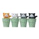 thumbnail image 2 of Figuras De Gato De PVC De 4 Piezas, Decoración Del Hogar, Juguetes Educativos De Aprendizaje, Modelo, Adornos Para Tartas, Verde, 2 of 5
