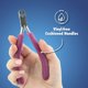 thumbnail image 3 of Alicates Beadalon de Carburo de Tungsteno Semi-Flush Azul Oscuro, 3 of 5