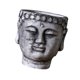 thumbnail image 1 of Buddha Head Planter Regalo Decorative Flower Bot Para Cafe TV Gabinet Farmhouse Gray, 1 of 5
