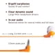 thumbnail image 2 of Auriculares intraurales Panasonic ErgoFit RP-HJE120-D Naranja, 2 of 8