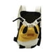 thumbnail image 4 of Pet Cat Carrier Backpack Chest Bag Con Correa Para El Hombro Ajustable Para Senderismo M Blanco Amarillo, 4 of 5
