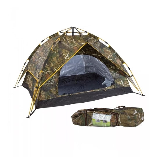 Genérico - Carpa Camuflaje Para Camping Automática 4 Personas
