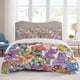 thumbnail image 1 of Poke mon Bedding Sets Cartoon Duvet Cover Lightweight 3 Piece Bet Sets for Kids Boys Girls, 1 of 5