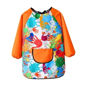 Bothyi - Delantal De Pintura Para Niños, Clase De Arte Ligera Para Hornear, Trabajo Hecho A Mano, Estilo Bebé C M