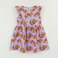 Vestido Sin Manga Y Collet Niña Lila Print Skye Paw Patrol