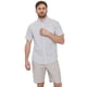 thumbnail image 1 of Camisa Hombre Líneas Manga Corta Gris Corona, 1 of 5