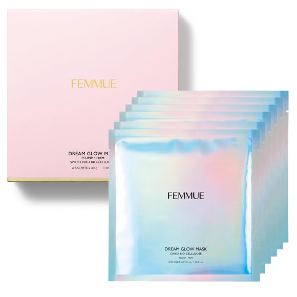 Mascarilla de hoja FEMMUE Dream Glow Reafirmante y Rellenadora - Pack de 6