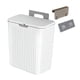 thumbnail image 3 of Establo Del Contenedor De Basura Del Cubo Del Abono Interior Montable Para La Cocina Del Dormitorio Blanco 9L, 3 of 5