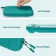 thumbnail image 4 of Funda Switch Lite YK YOUNIK Kit 14 en 1 Verde, 4 of 8