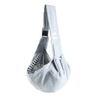 Magideal - Transportín Para Mascotas Reversible, Portátil, Cómodo, Arnés Para Mascotas, Perros, Gatos, Bolso De Hombro, Bolsa Suave Para Ir De Compras, Tienda De Gris