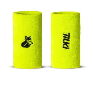Muñequera Tilki Larga Terry Lehinde Fluor X2 Tenis Padel
