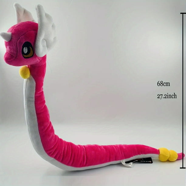 27.2inch Dragonair Dragon Plush Toy Cartoon Soft Hakuryu Stuffed Anime Animal Doll Birthday Christmas Gifts For Children Kids