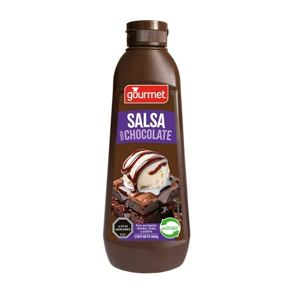 Salsa de Chocolate Botella, 600 g