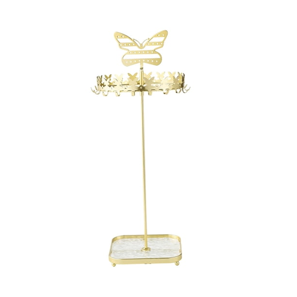 Exhibición del organizador de la joyería, soporte de los collares, soporte de exhibición de la suspensión de la joyería, para las tiendas del colgante Oro