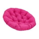 thumbnail image 3 of Cojín de silla papasan silla de huevo de 20 pulgadas cojín de canasta colgante silla colchón de silla de jardín grueso para habitaciones familiares du Rosa roja, 3 of 5
