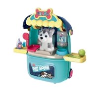 Genérico - Maleta De Juguetes Azul Con Perrito