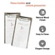 thumbnail image 3 of Presentadores Wood Check Olbia, 10 unidades, para restaurantes, color gris, 3 of 8