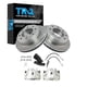 thumbnail image 1 of Kit de pastillas y discos de freno TRQ cerámicos traseros para Chevy 2002-2003, 1 of 9