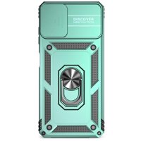 Estuche Gangxun Para Samsung Galaxy A06, Soporte Giratorio 360°, Estilo Mecánico Y Magnético