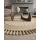 thumbnail image 1 of Alfombra Redonda Estilo Boho Chic con Flecos Textura sisal 80cm, 1 of 8