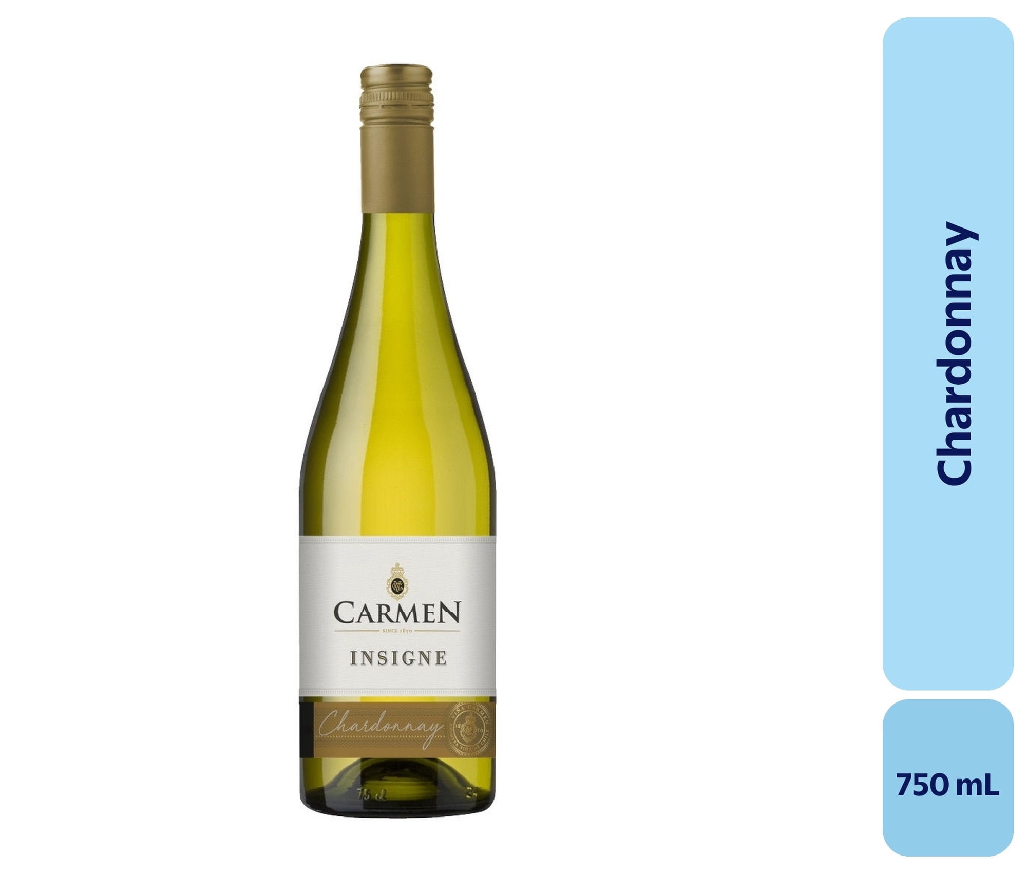 Vino Chardonnay Botella, 750 mL