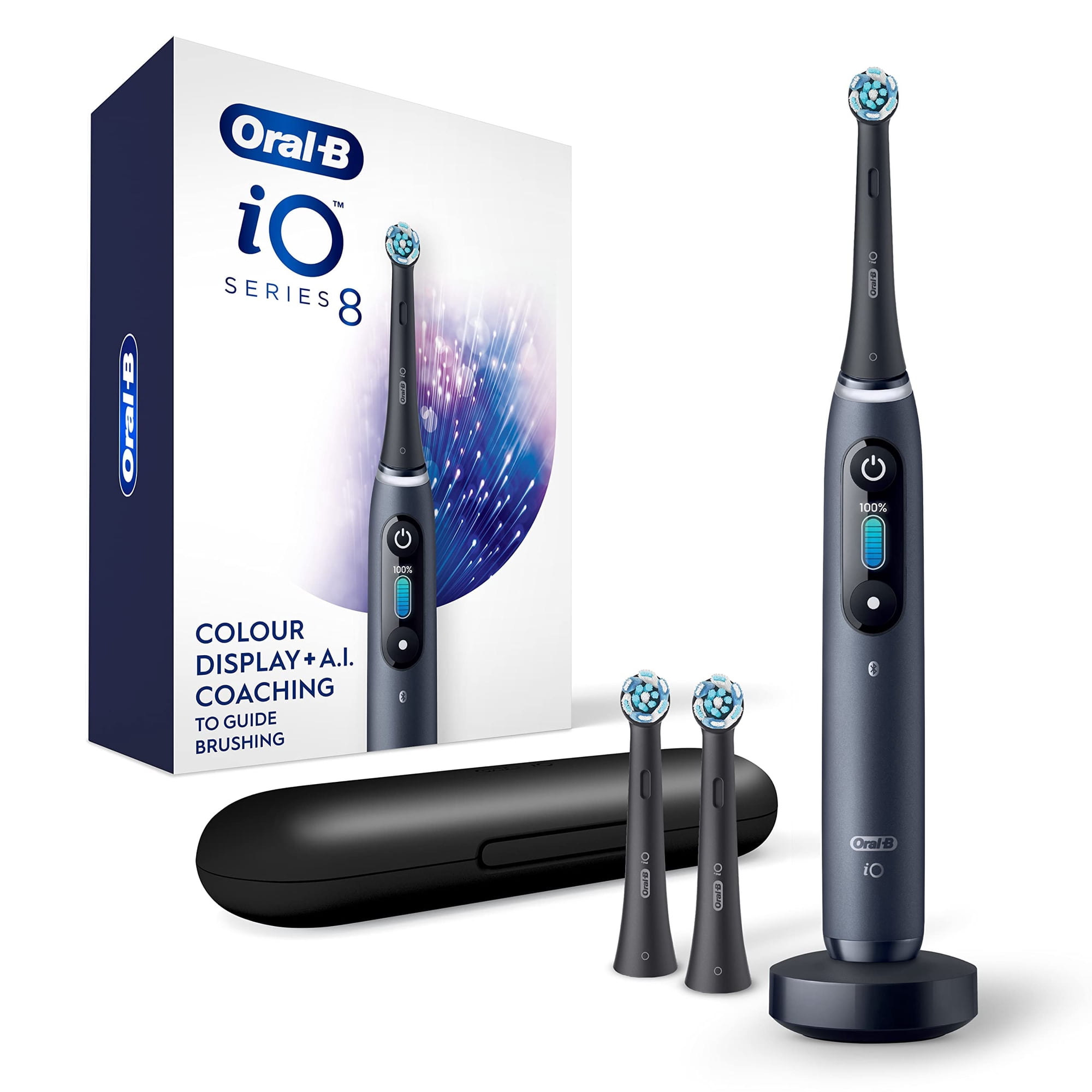 Cepillo de Dientes Eléctrico Oral-B iO Series 8 Negro | Lider