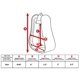 thumbnail image 4 of Estribos Tahoe Tack Adultos 13 cm de Cuero con Bandera Americana, 4 of 7