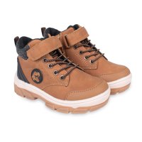 Pillin - Bototo Bebé Niño Velcro Ajustable Dinosaurio Café