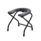 thumbnail image 4 of Asiento De Inodoro Plegable Cómoda Cómoda Junto A La Cama Para Ba?o Personas Mayores Adultos Altura 38 Cm, 4 of 5