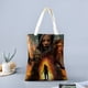 thumbnail image 2 of The Northman Bolso de tela con estampado de lienzo para mujer, bolsa de compras reutilizable y estética, con cremallera interior, regalo para mujer,38*45cm., 2 of 6