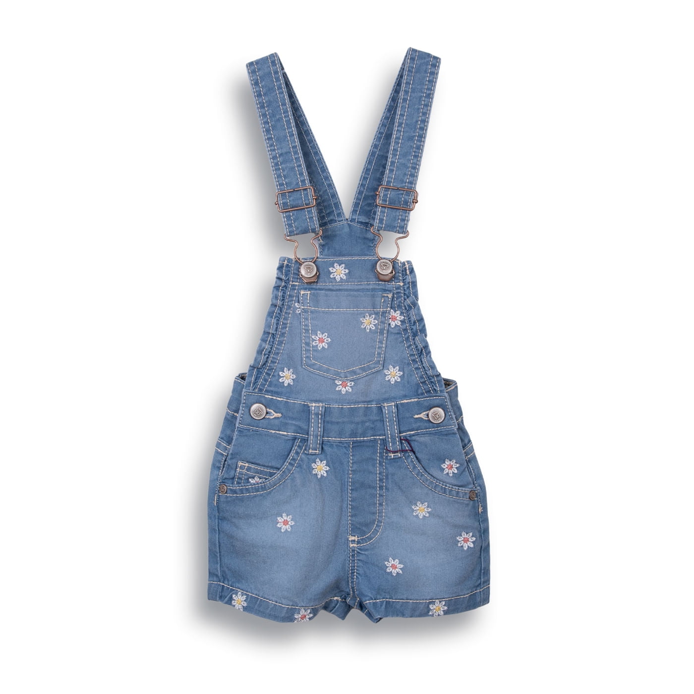 Jardinera Bebé Niña Denim Pillin