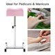 thumbnail image 5 of Taburete para pedicura CHAOEEMY con altura ajustable, color rosa, 5 of 5