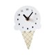 thumbnail image 5 of Mini Reloj De Pared Helado Hogar Reloj Colgante De Madera Para Decoración De Pared Del Hogar Blanco, 5 of 5