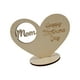 thumbnail image 1 of Estatua De Madera Para Decoración Del Día De La Madre, Para Centros De Mesa, Estantería Para Dormitorio, 1 of 3
