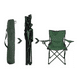 thumbnail image 2 of Silla plegable de playa camping con bolso de porta vasos verde, 2 of 3