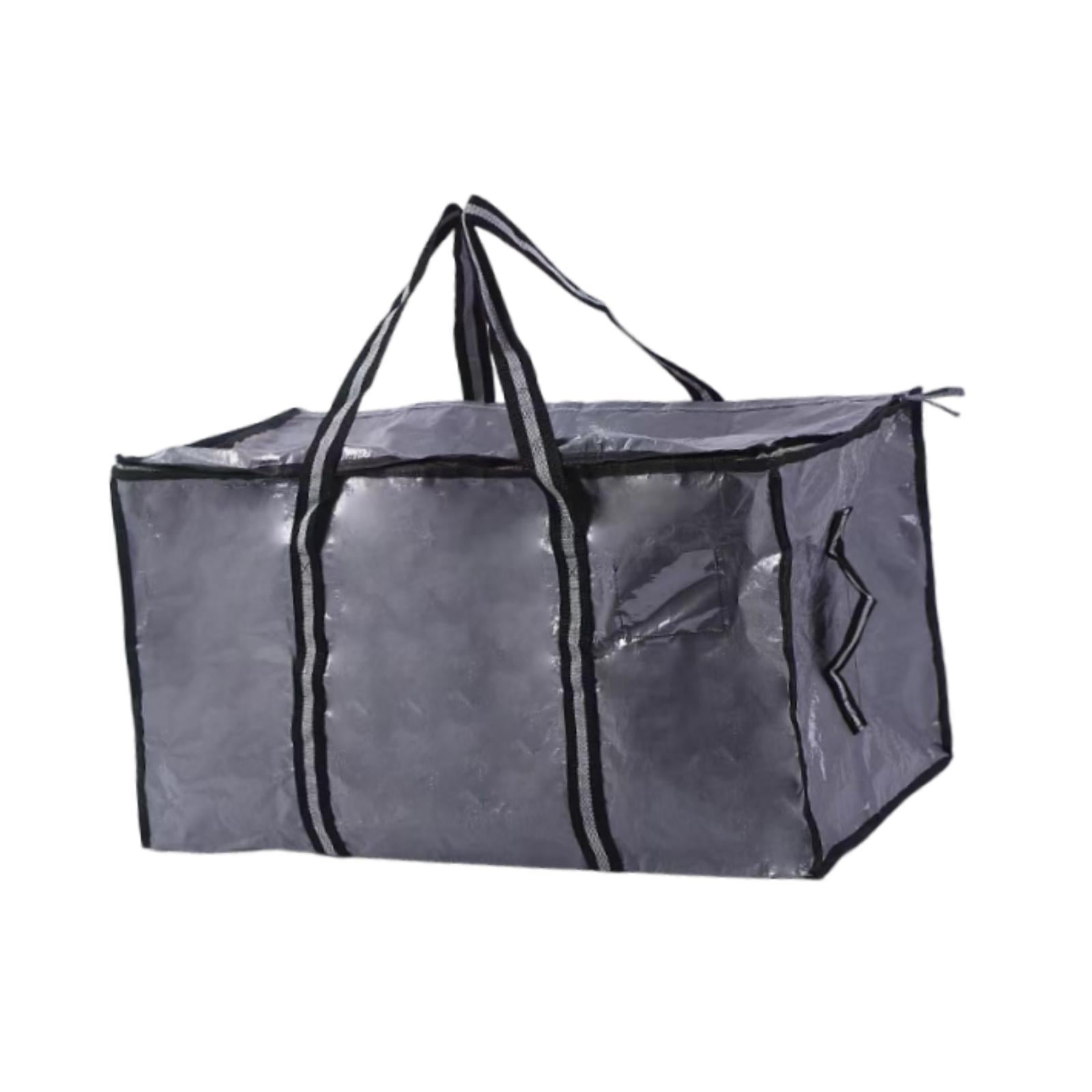 Magideal - Bolsa De Almacenamiento Para De Navidad Con Asas De Transporte Y Cremallera, Resistente, Bolsa De Lona, Contenedor Organizador Para Decoraciones