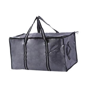 Magideal - Bolsa De Almacenamiento Para De Navidad Con Asas De Transporte Y Cremallera, Resistente, Bolsa De Lona, Contenedor Organizador Para Decoraciones