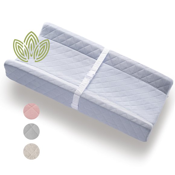 Alfombrilla cambiadora Modera de algodón orgánico 79 × 41 cm impermeable