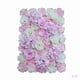 thumbnail image 4 of 18 Piezas De Paneles De Pared De Flores Artificiales Decoración De Lugar De Boda Rosa Blanco, 4 of 6