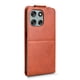 thumbnail image 4 of Funda tipo folio para Motorola Moto G56 5G con soporte magnético y protección para la cámara Marrón, 4 of 6