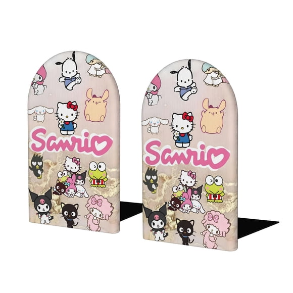 Sujetalibros Sanrio Decorativos Temáticos 2 Piezas