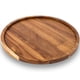 thumbnail image 4 of Xiao Hua Bandeja Circular - Plato de Madera, Adecuado para Mesas de Café, Comida y Restaurantes, 5.9 Pulgadas x 0.59 Pulgadas, 1 Pieza, 4 of 4