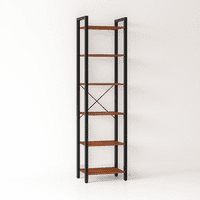 Klik Muebles - Estantería Industrial Blackline Con 6 Repisas