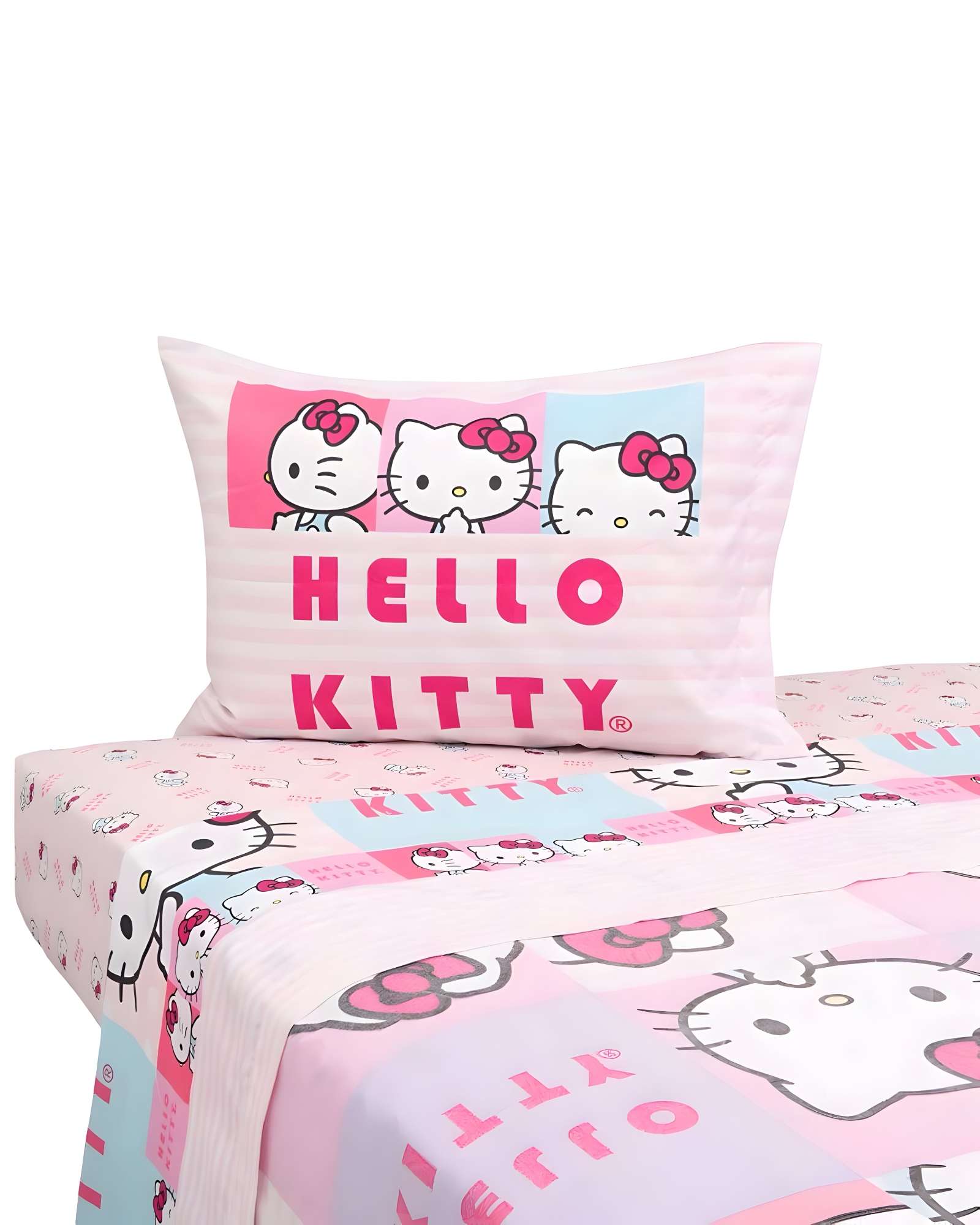 Genérico - Sabana Con Diseño Niña Niño Plaza Y Media A3