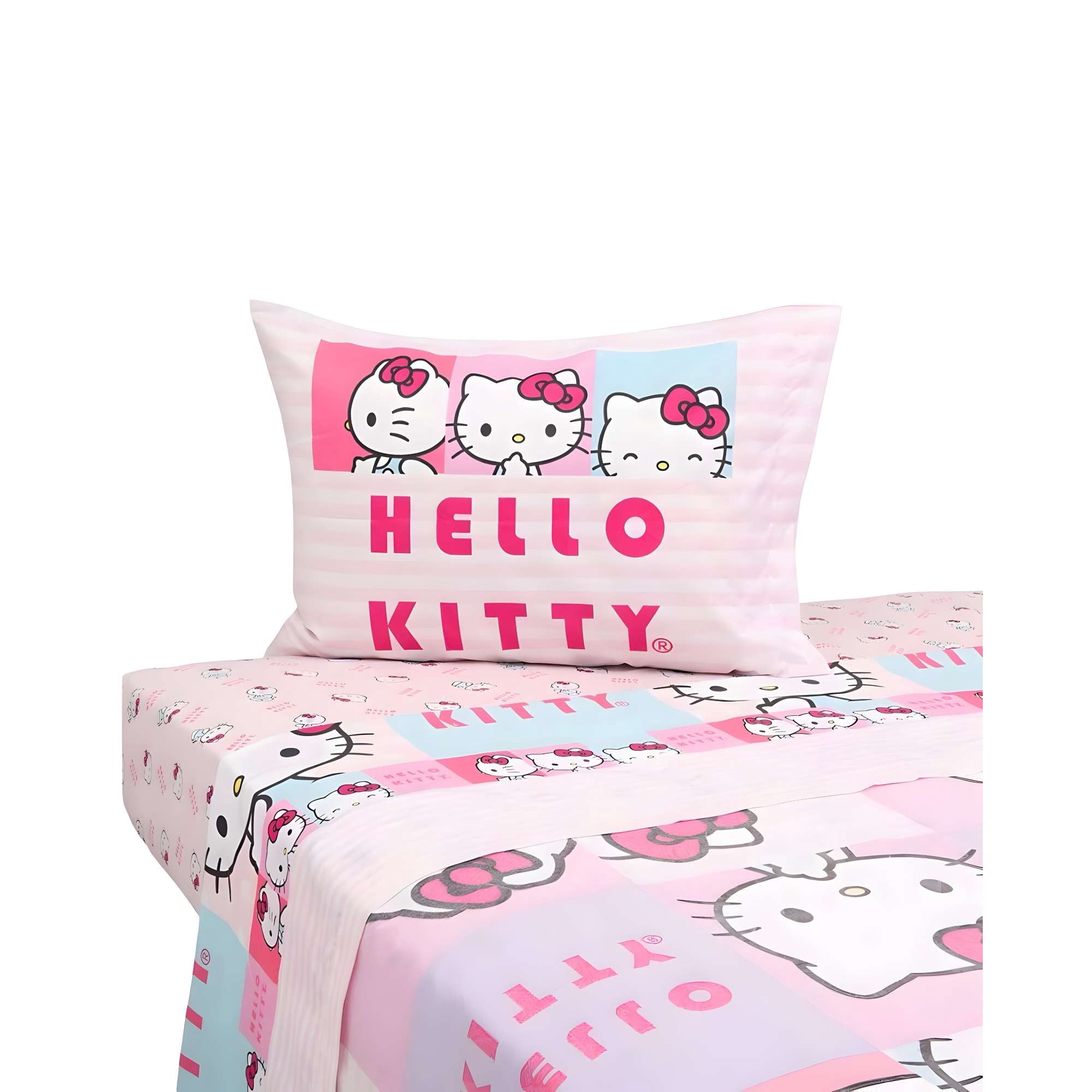 Genérico - Sabana Con Diseño Niña Niño Plaza Y Media A3