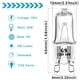 thumbnail image 2 of Bombilla YBEK G9 40 W 120 V T4 regulable blanco cálido, 2 of 8